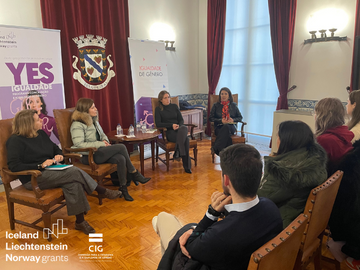 "Yes, Igualdade Talks” brought people together to talk about Equality and the importance of civic participation by girls and women