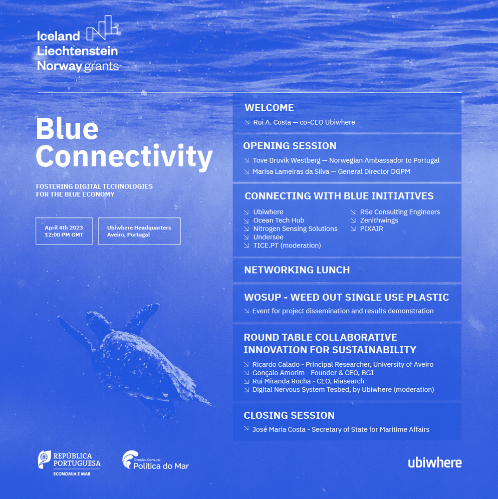 Blue Connectivity, Fostering Digital Technologies for the Blue Economy