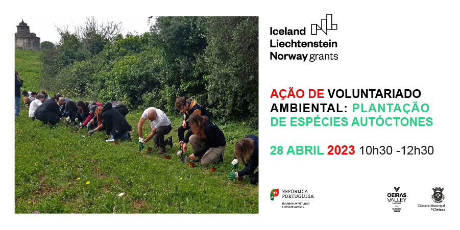 Ação de Voluntariado ambiental | Plantação de espécies autóctones