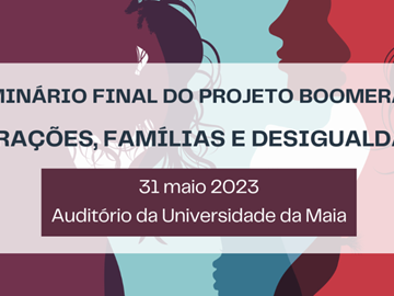 Conferência "Migrações, Famílias e Desigualdades"