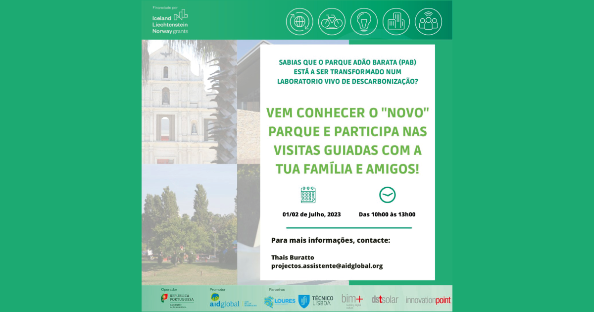 Visitas guiadas ao Parque Adão Barata
