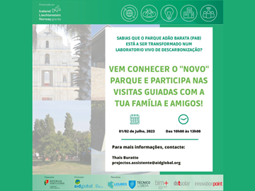 Visitas guiadas ao Parque Adão Barata