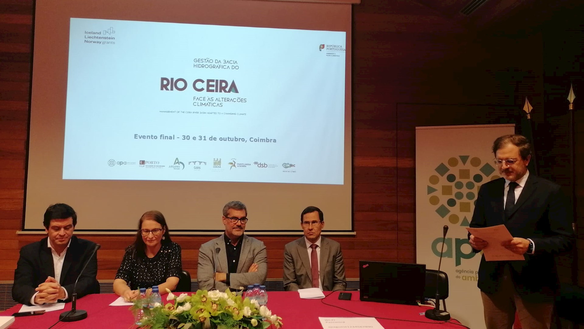 Evento Final do Projeto PDP#3 - Gestão da Bacia Hidrográfica do Rio Ceira face às Alterações Climáticas (1º dia)