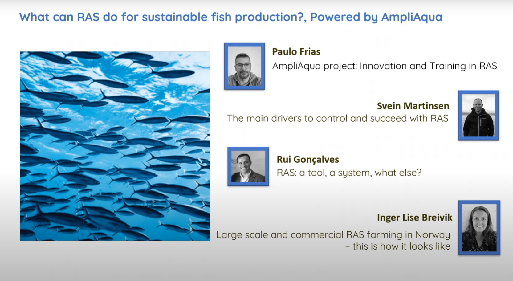What can Recirculating Aquaculture Systems do for sustainable fish production?