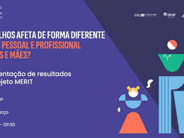 Seminário Final do projeto MERIT - MothER Income InequaliTy