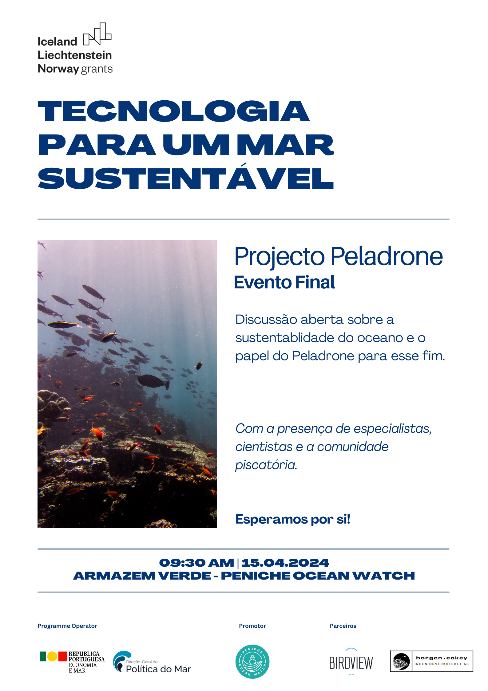 Evento Final do Projeto Peladrone