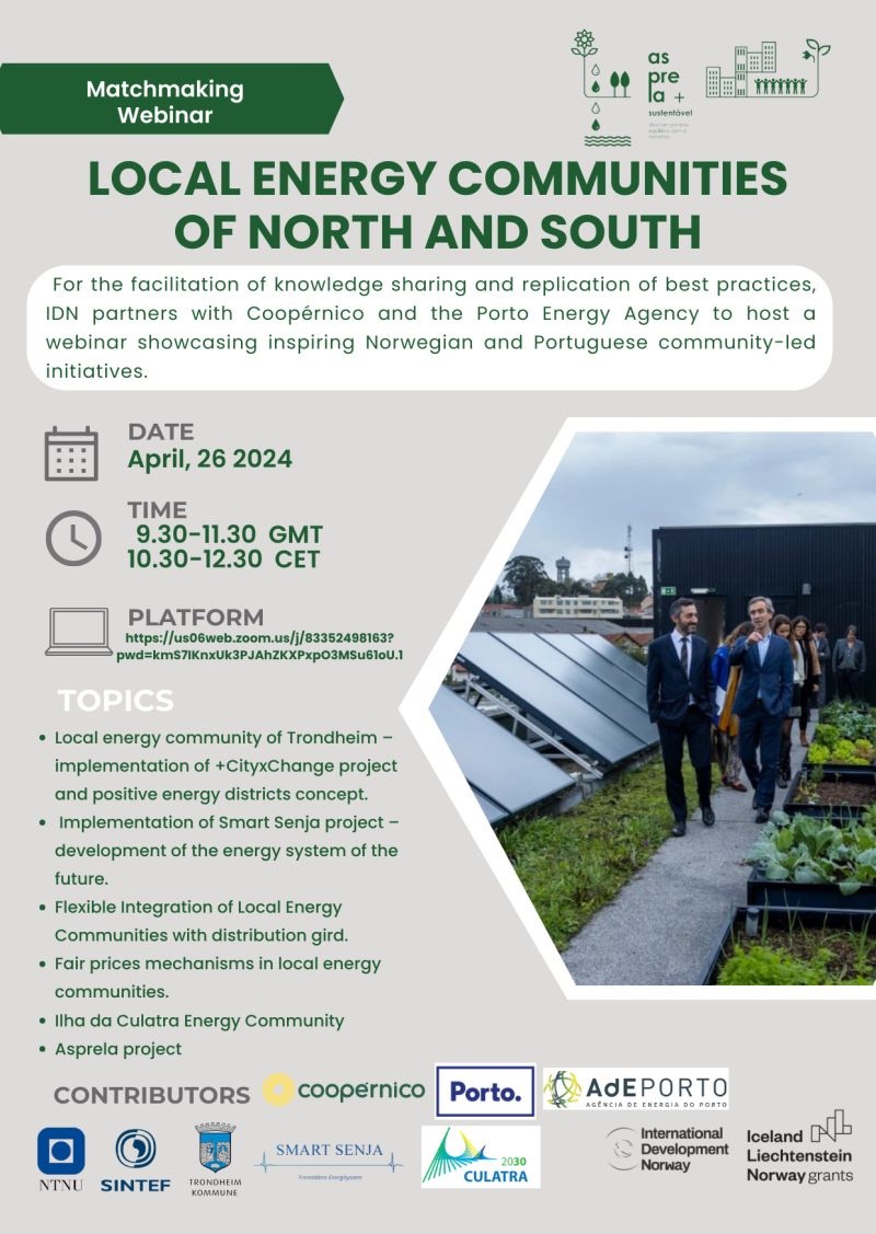 Webinar Matchmaking Asprela + Sustentável