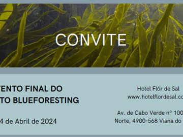 Evento Final do projeto BlueForesting