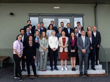 Delegação Portuguesa em Visita aos Portos na Noruega