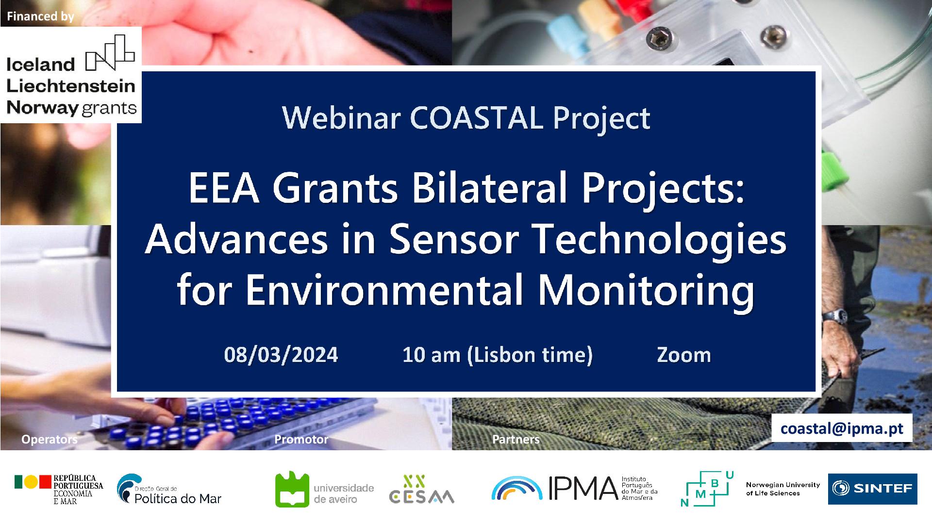 Webinar Advances in Sensor Technologies for Environmental Monitoring