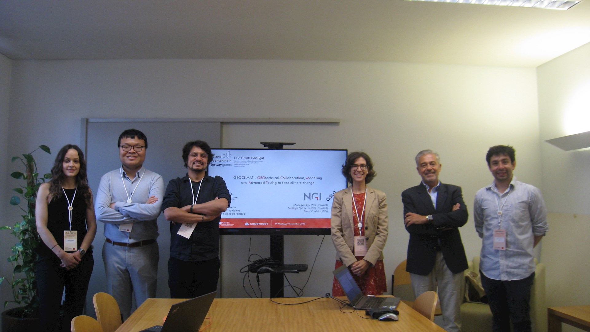 Projeto "GEOCLIMAT – Colaborações Geotécnicas, Modelação e Ensaios Avançados para fazer face às alterações climáticas" termina ao fim de 1 ano de financiamento pelos EEA Grants
