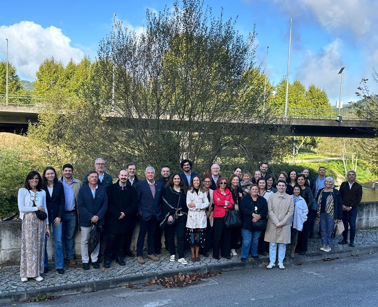 Visita ao Projeto de Gestão da Bacia Hidrográfica do Rio Ceira face às alterações climáticas no âmbito da reunião anual dos EEA Grants