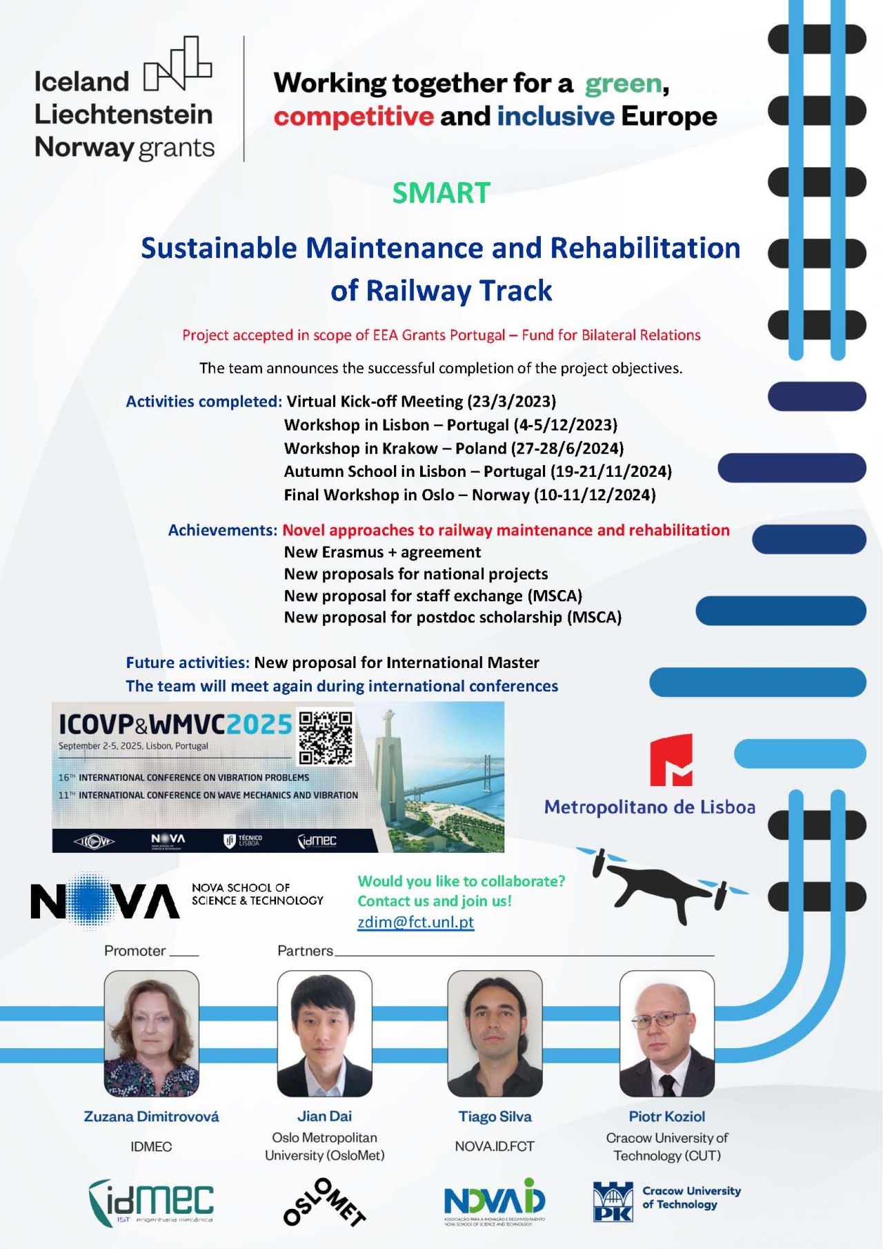SMART - Sustainable Maintenance and Rehabilitation of Railway Track